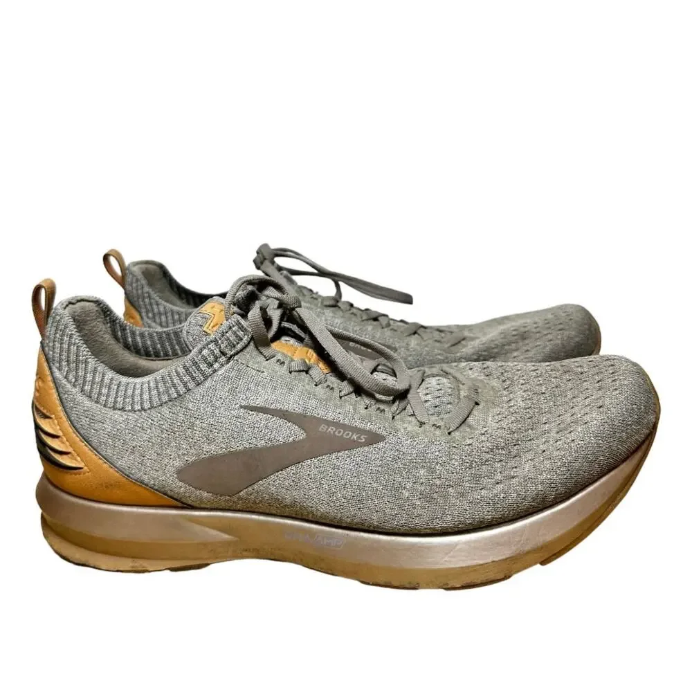 Brooks Levitate 2 Le Running Shoes Midsole Low Top Tan Brown Wood 11.5 D